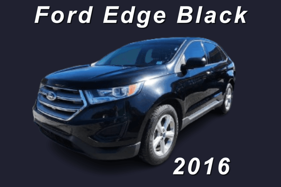Ford Edge Black 2016