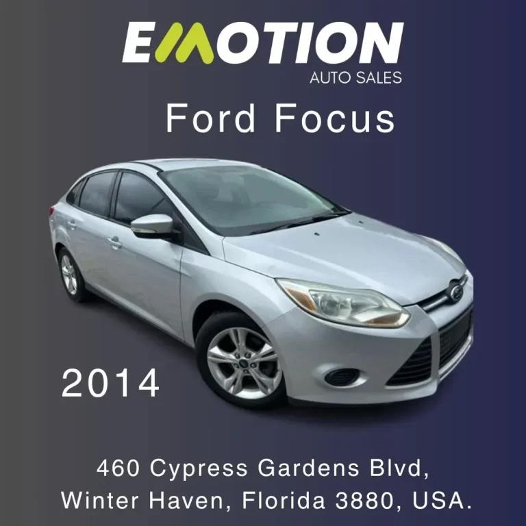 Emotion Auto Sales 2 Ford Focus 2014