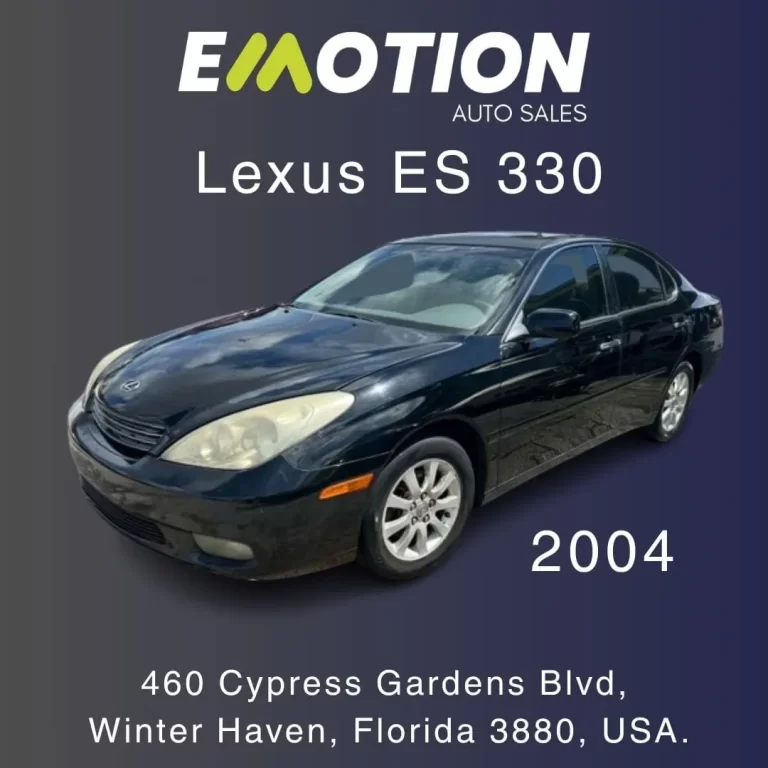 Emotion Auto Sales 3 Lexus ES 330 2004