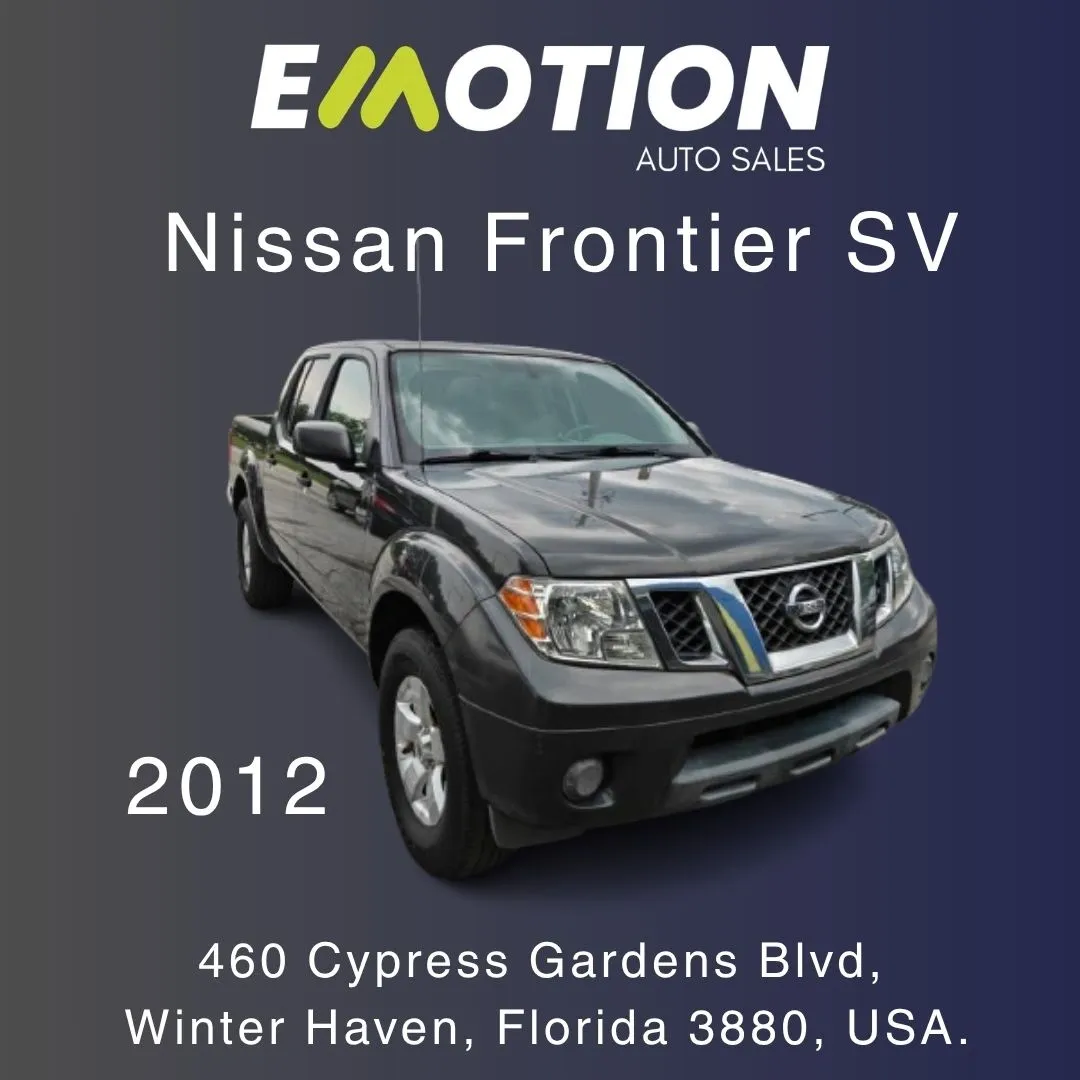 Car Inventory 3 Nissan Frontier SV 2012